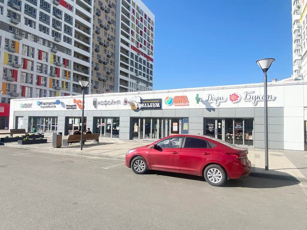 Квартира с видом на город в новом Бизнес-ЖК