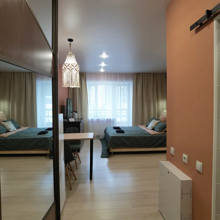 Студия Бохо недалеко от аэропорта Читы