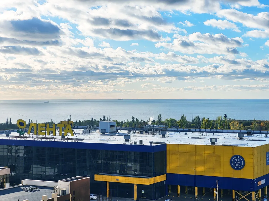 С видом на море