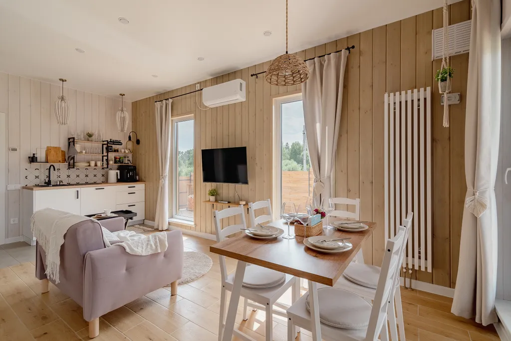 Skandi Белка загородный дом у пруда в подмосковье