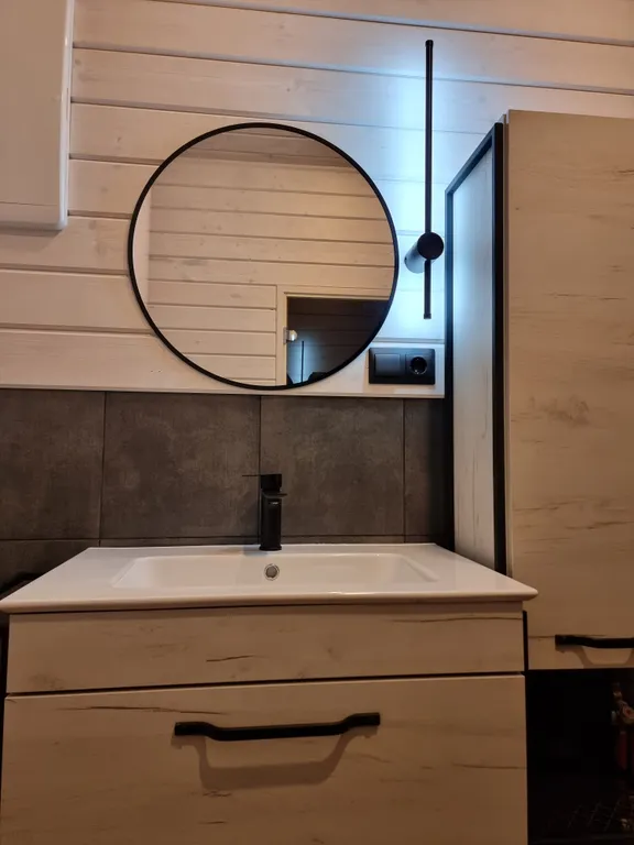 Дом с джакузи под открытым небом