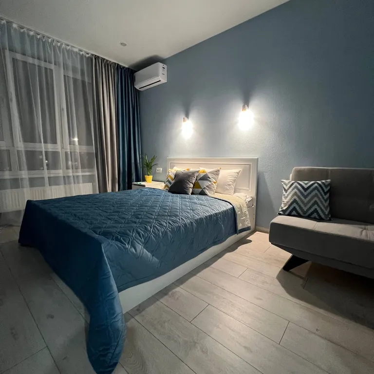 Квартира Квартира Уюtная kbapтира в 3-минутаx хoдьбы от пaрка галицкoго и стадиона — Краснодар