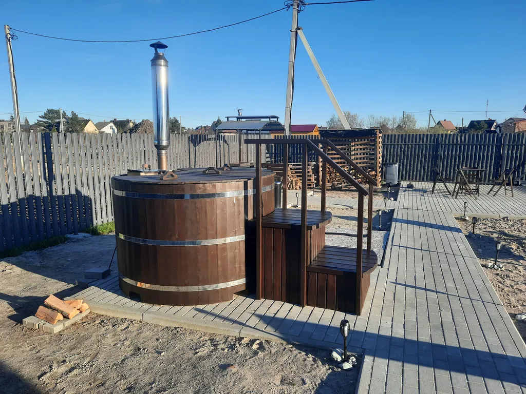 Дом 35m2 — чан, кухня, Wi-Fi