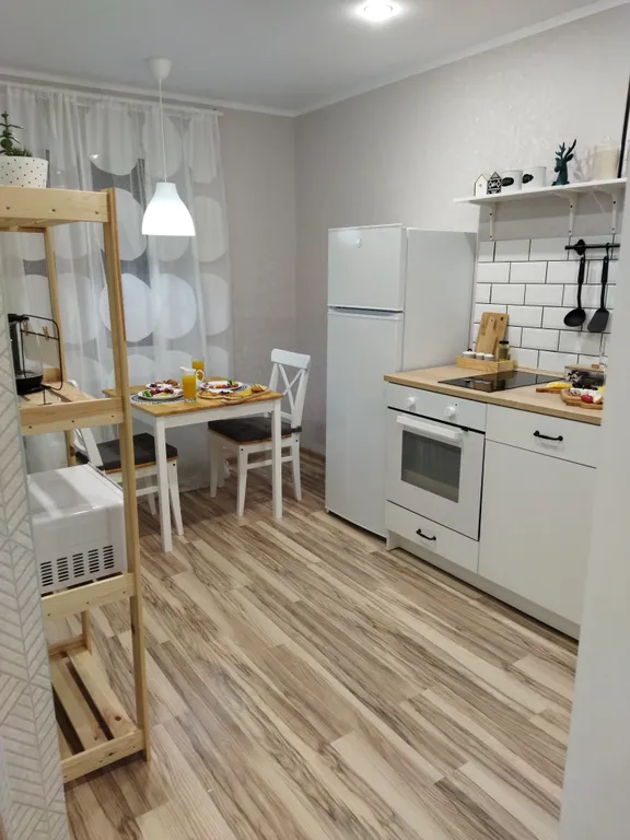 Новые апартаменты в скандинавском стиле с кондиционером