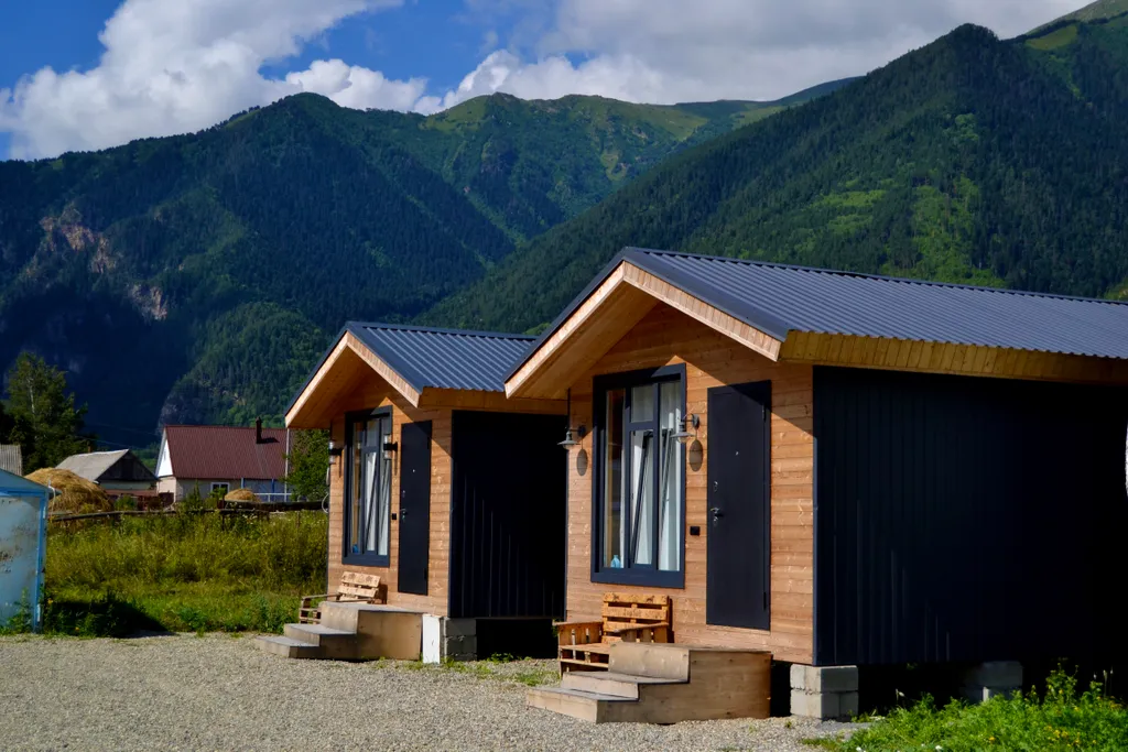 Уютный домик с великолепным видом на горы