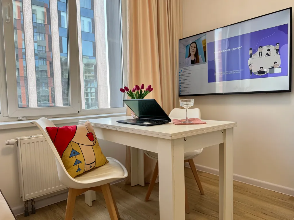 Светлая евродвушка в новом деловом центре города