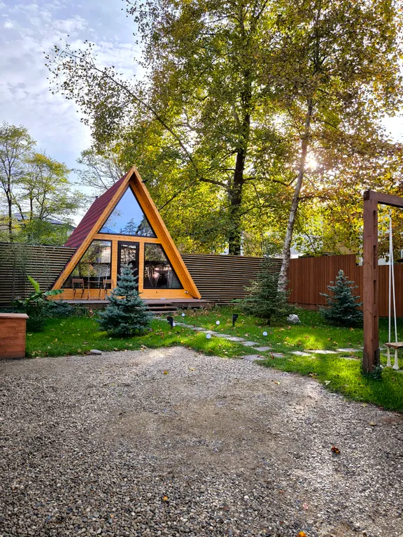 Дом в стиле Афрейм Дача у Горы