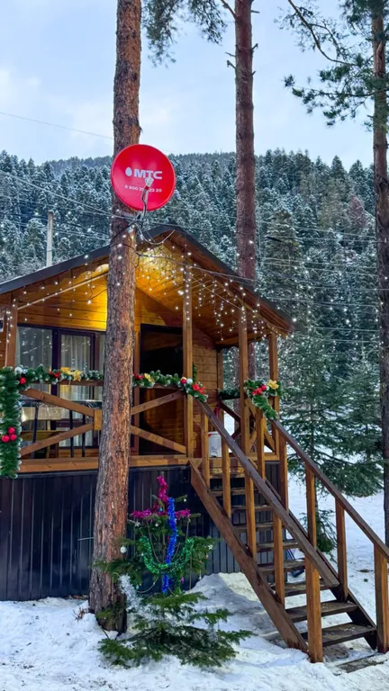 Коттедж 3-комнатный Дом — Архыз