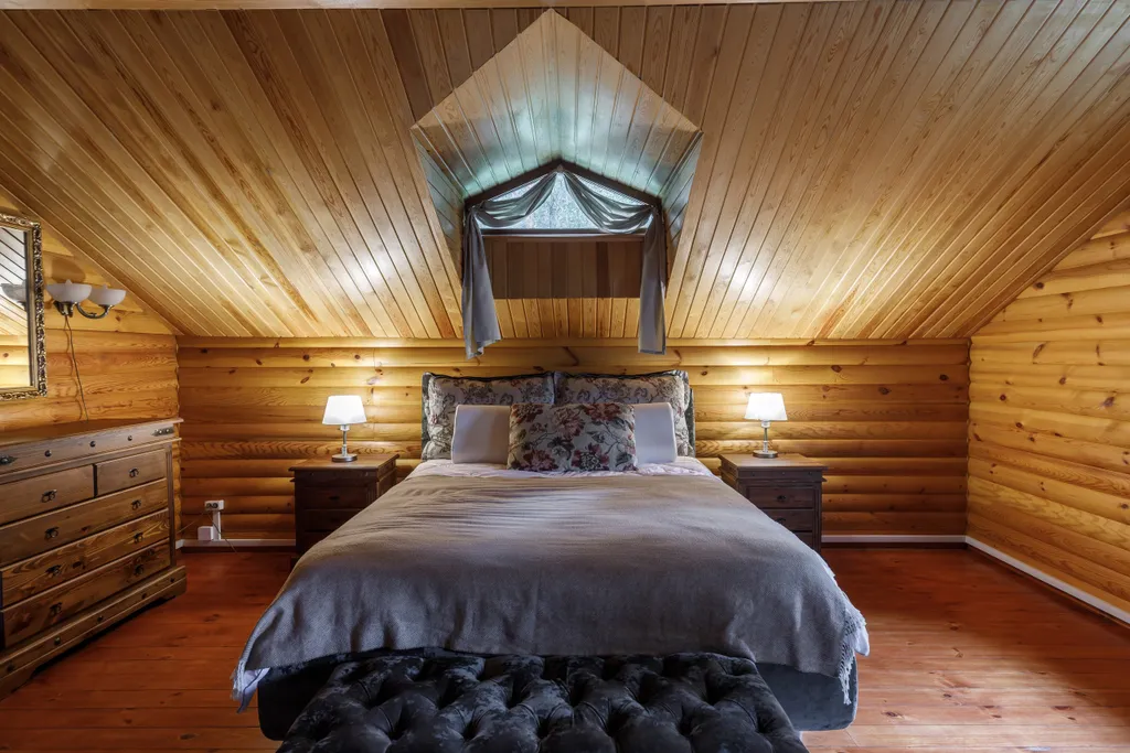 Уединённый дом на берегу живописной заводи