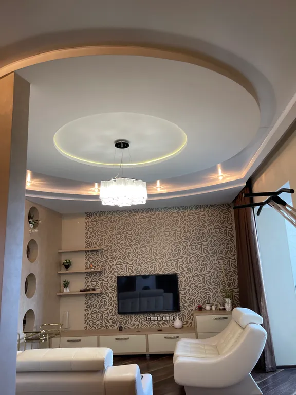 Элитная квартира с джакузи и прекрасным видом на город в самом центре