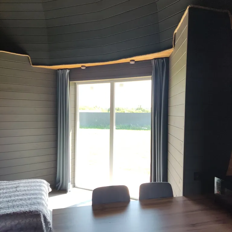 Купольный домик для семьи с чаном