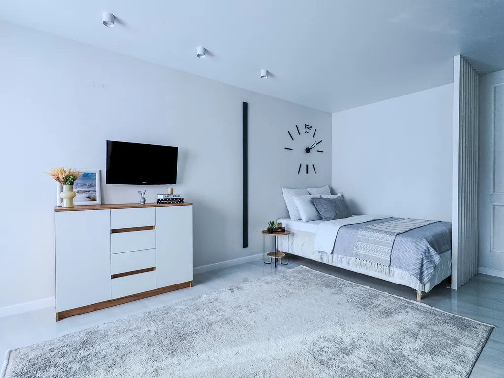 Стильная студия с кондиционером