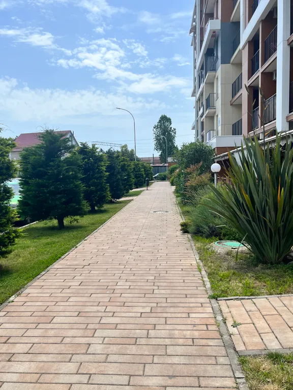 Студия с видом на море и закат