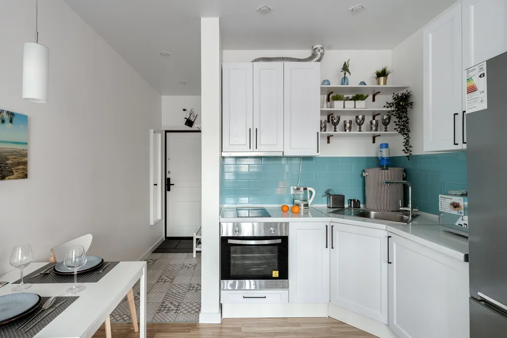 Аппартаменты Blue с кроватью-подиумом