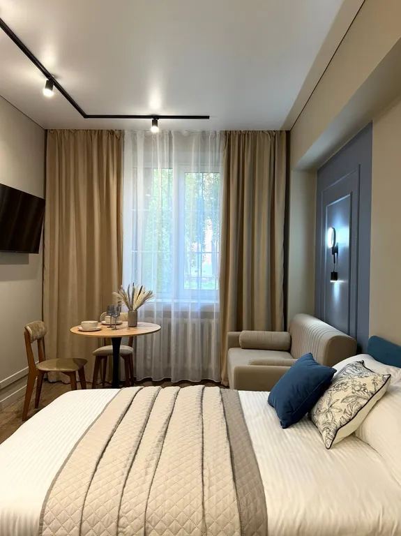 Апартаменты небесных оттенков