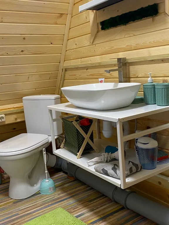 Коттедж Первый этаж уютного дома и банька на дровах — Семеновское