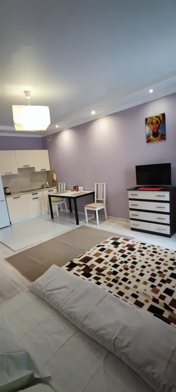 Уютная студия в Прибрежном микрорайоне Левобережья