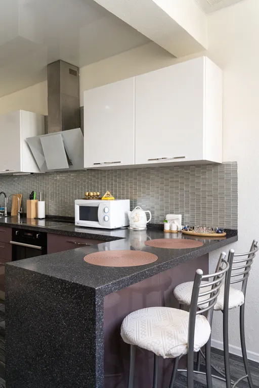 Однокомнатная квартира с камином