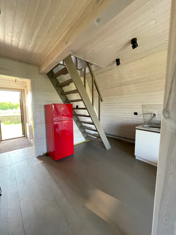 A-frame на берегу Волги