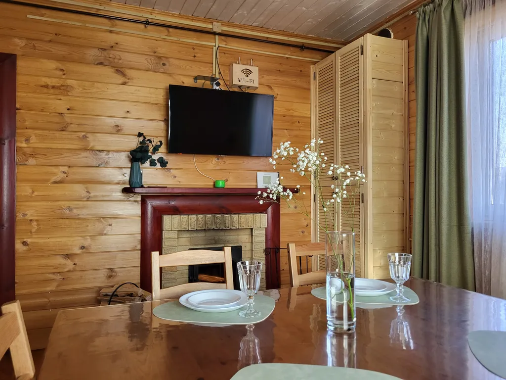 Коттедж Комфортный коттедж с баней, камином и мангальной зоной — Дракино