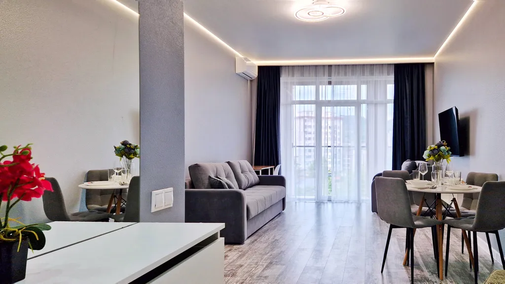 Трехместная квартира с панорамными видами