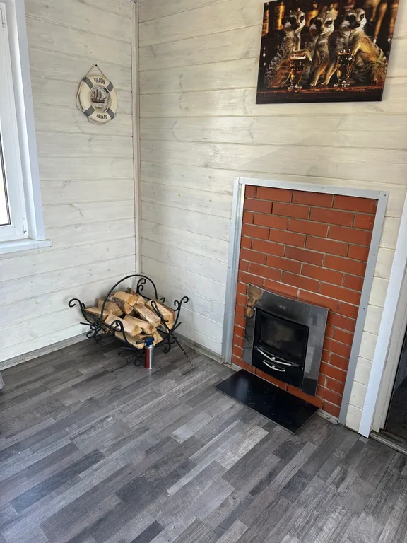 Дом на воде с баней