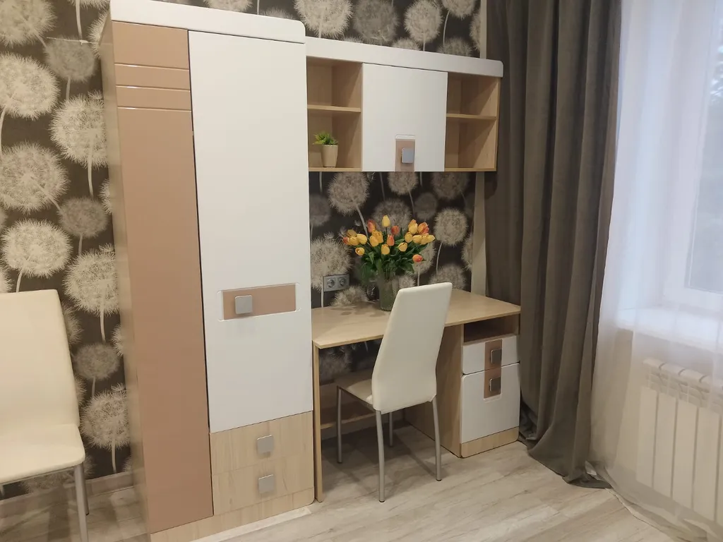 Уютная квартира с высокими потолками