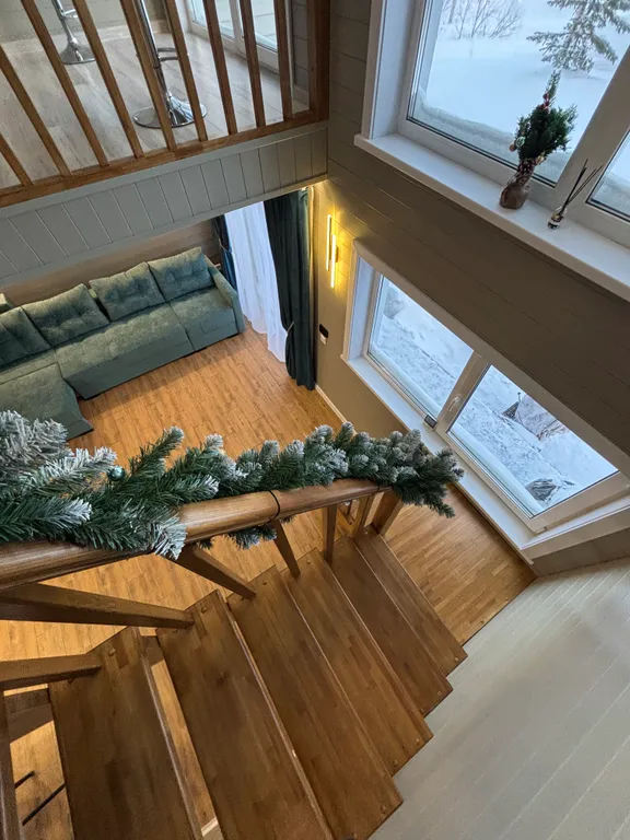 Уютный барнхаус «Тихое место» в живописном Шерегеше