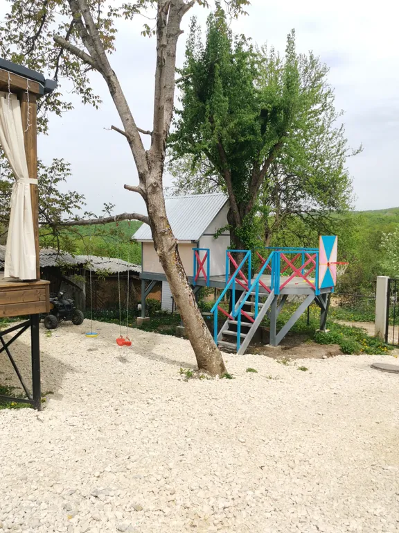 Уютные домики с баней и тёплой купелью