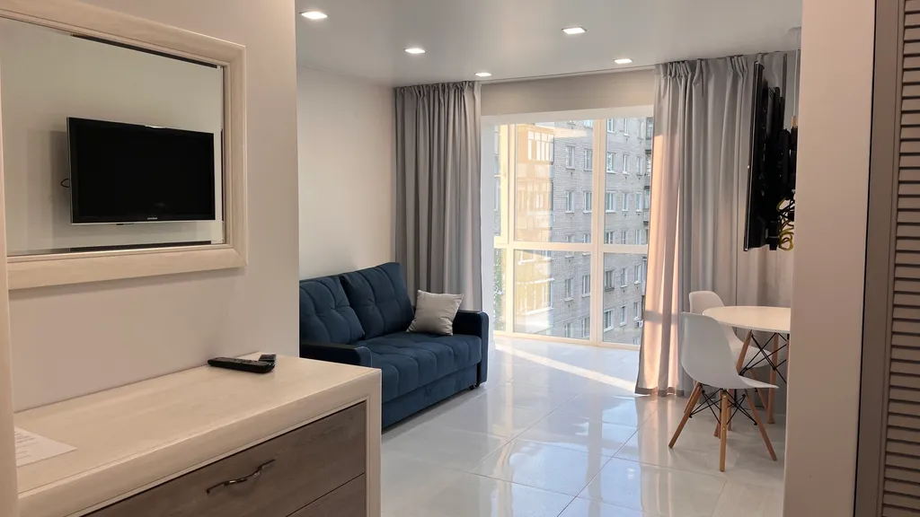 Квартира Уютная квартира-студия с дизайнерским ремонтом в центре города — Ярославль