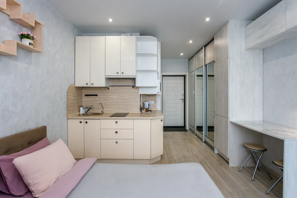 Видовая студия Нежность на Броско с потрясающим видом на Амур