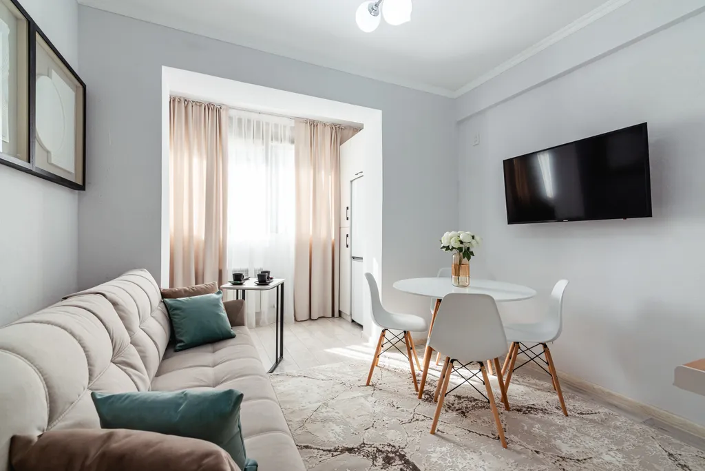 1-комнатная квартира в Центре города, ЖК Арбат — аренда посуточно в Алматы