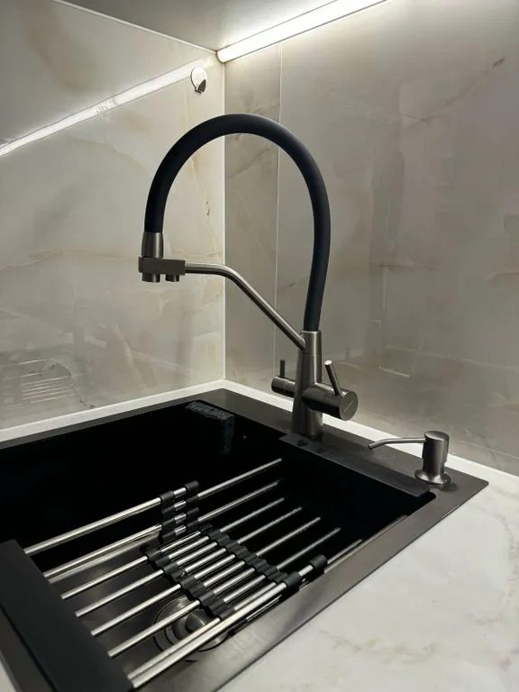 Квартира Квартира Уютная евродвушка с видом на реку Преголя и Планету Океан — Калининград