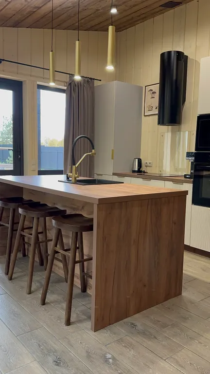 Дом с сауной и купелью в Подмосковье