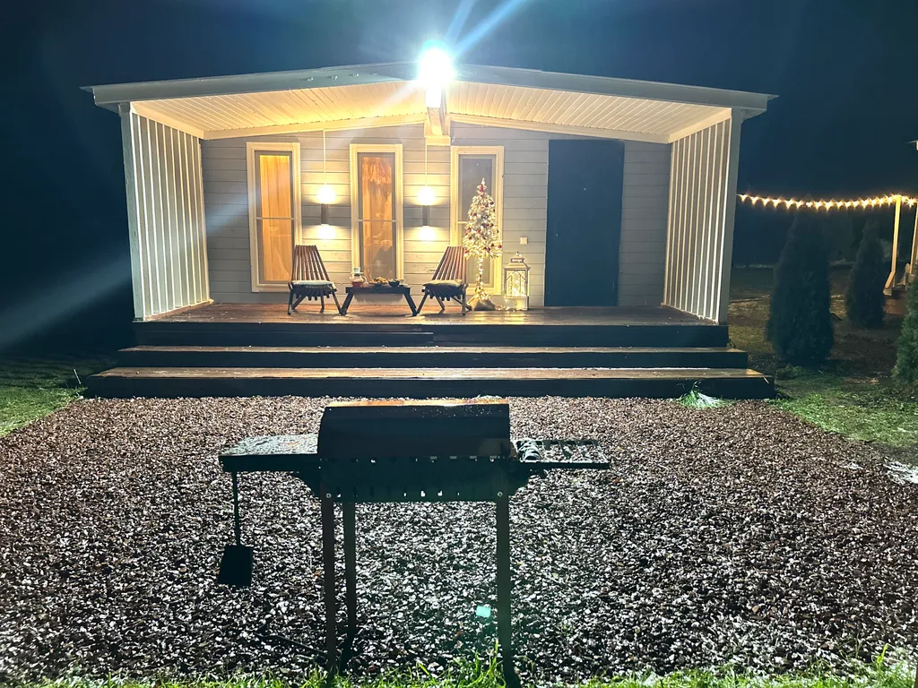 Африканский бунгало с банным чаном