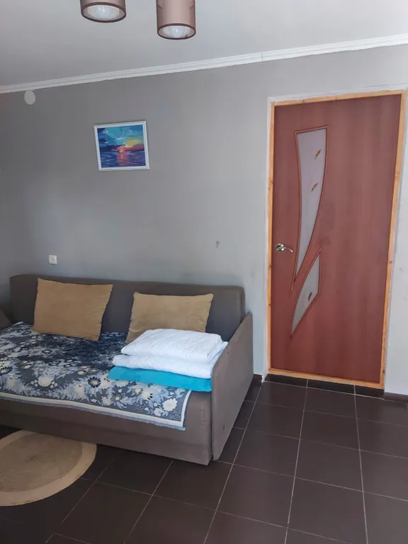 Двухкомнатный номер с терассой, пляж 70 метров