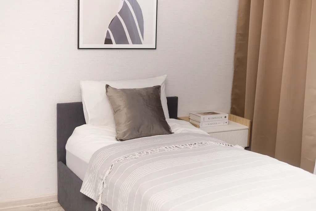 Стильная двухкомнатная квартира в новостройке