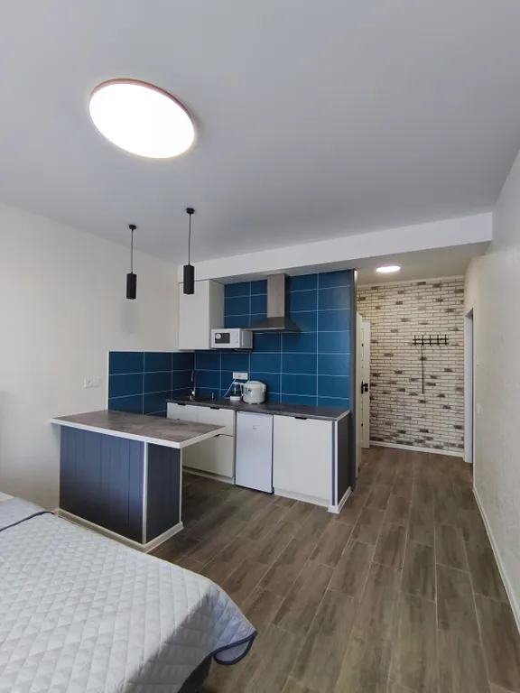 Студия с видом на стадион