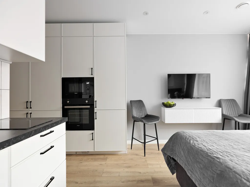 Квартира Квартира Уютная студия у метро 1343-1 — Санкт-Петербург