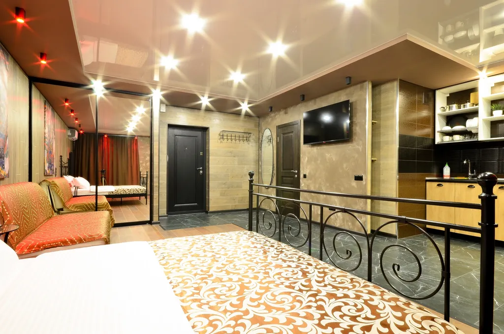 Уютная студия у Волжской набережной в новом доме