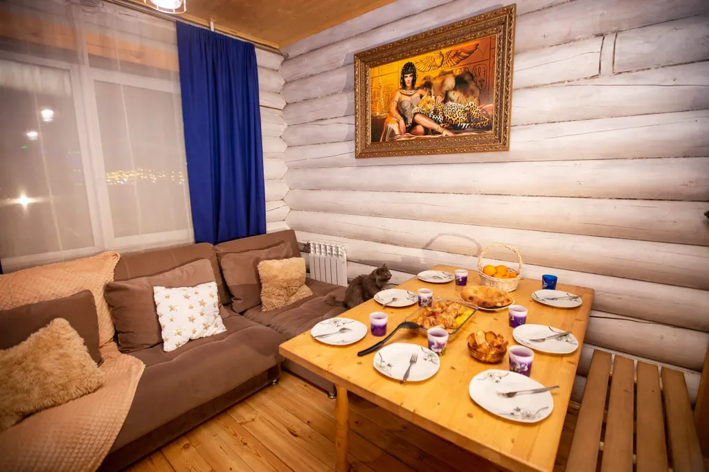 Коттедж с чаном  и баней