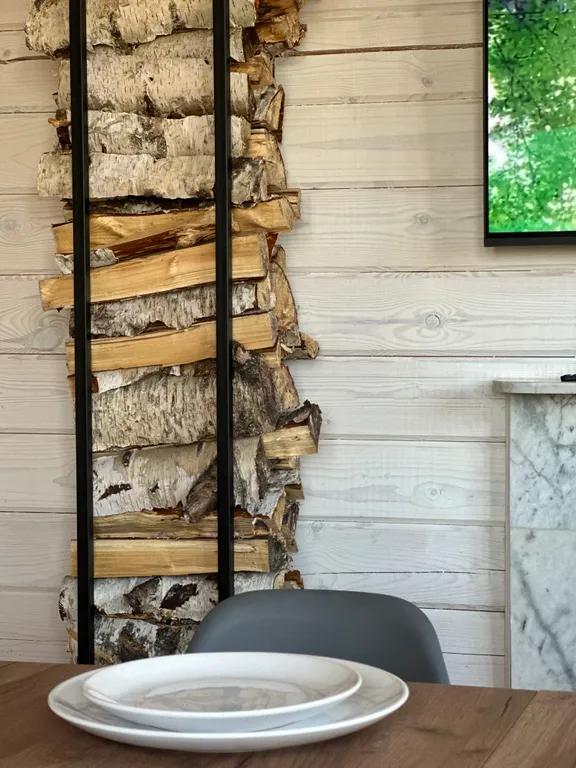 Дом с баней у водохранилища