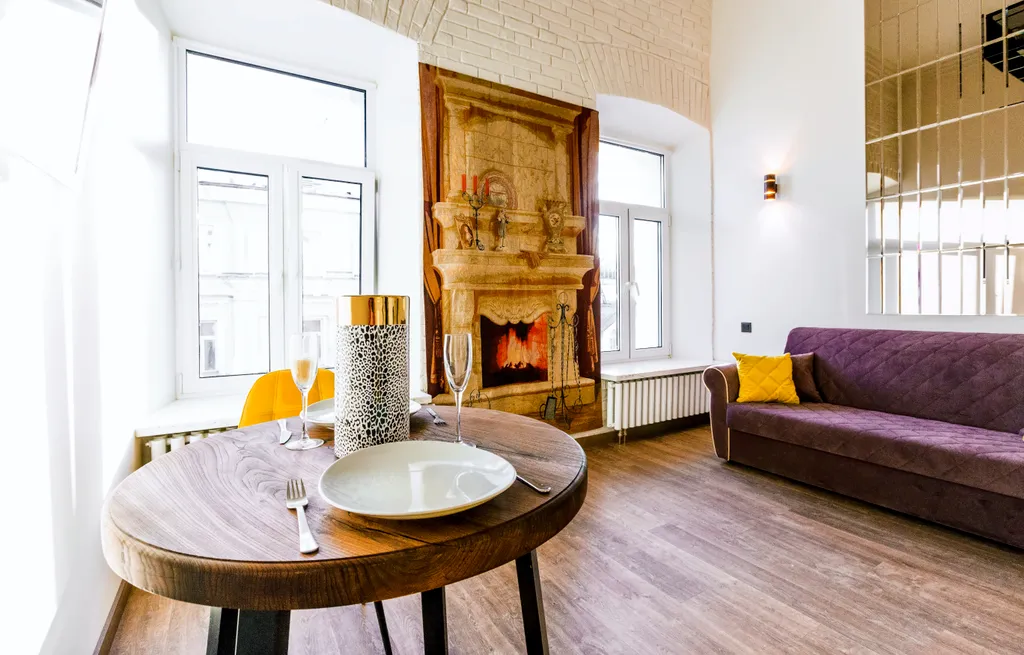 Квартира Квартира Двухуровневая студия в самом центре — Москва