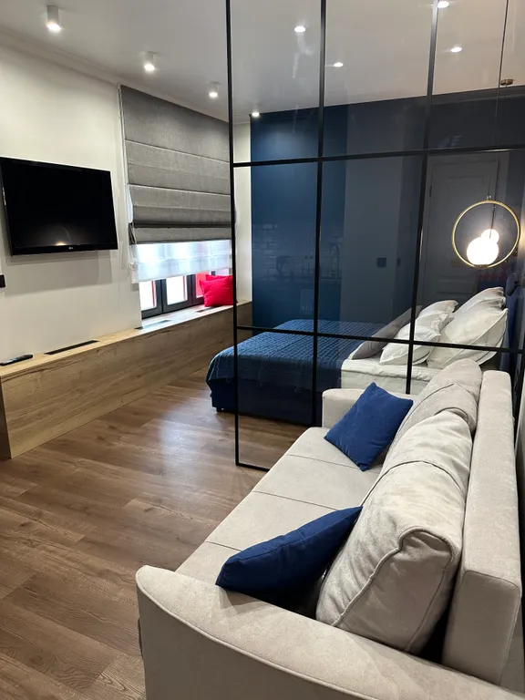 Квартира Квартира-студия с дизайнерским ремонтом на Взлетке — Красноярск