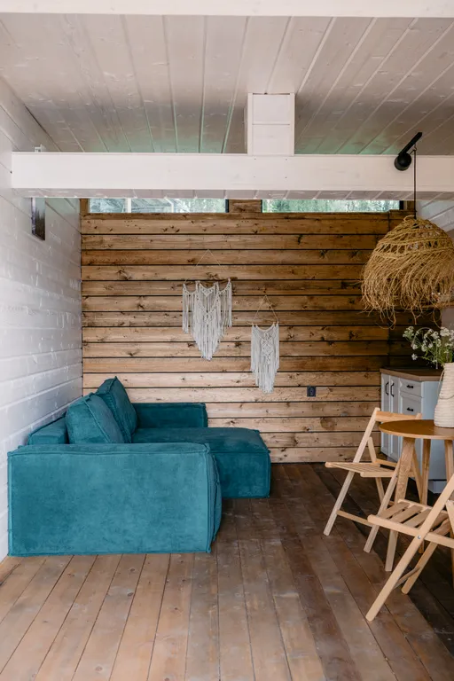 Домик с банькой и видом на озеро