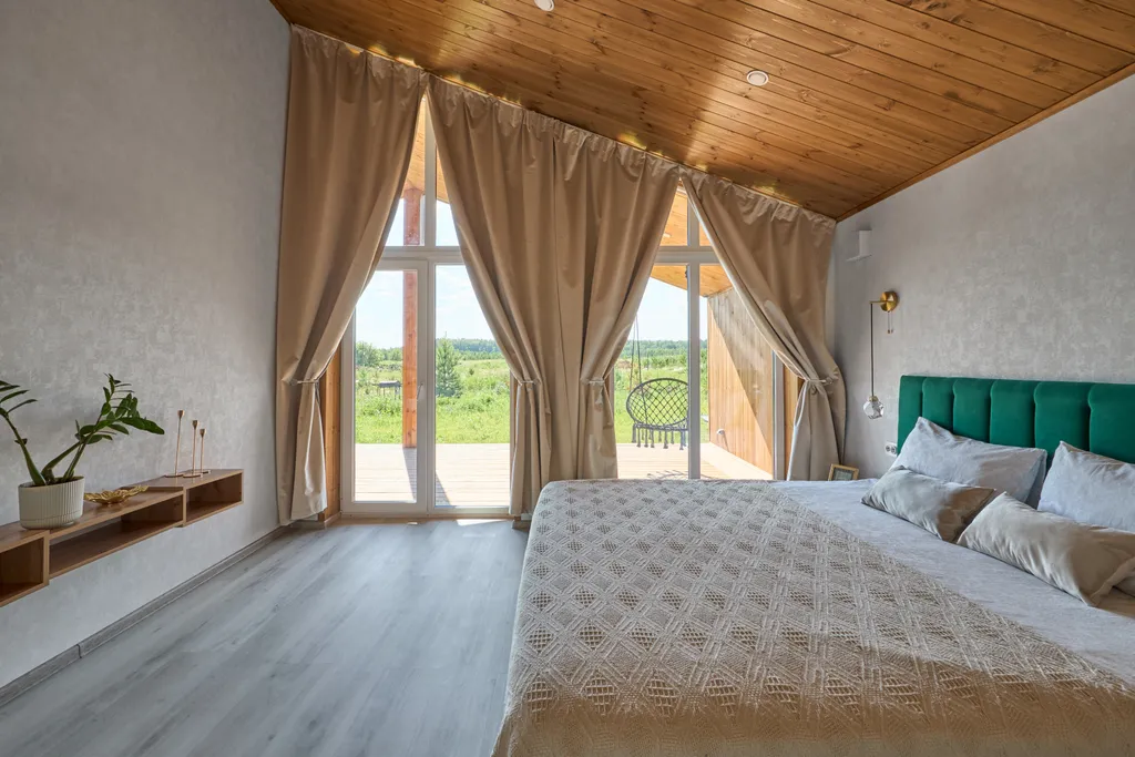 Коттедж с 3 спальнями и чаном