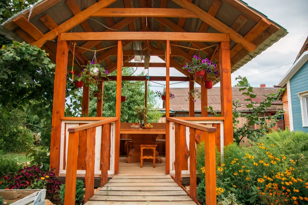 Гостевой дом с видом на сад и горы