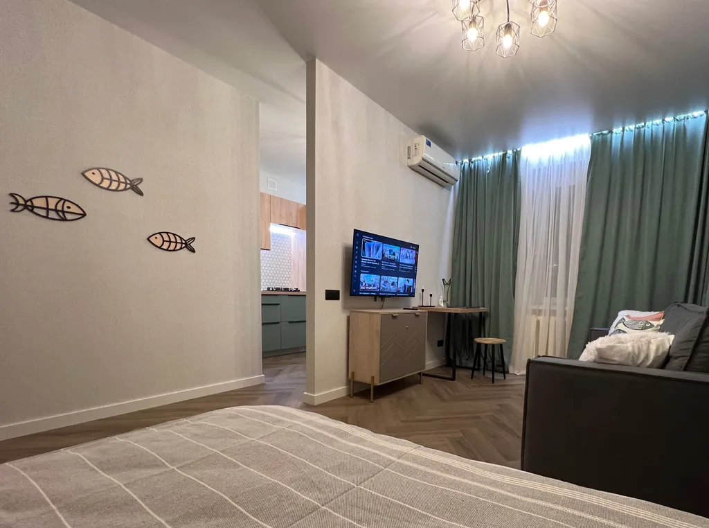 Квартира Апартаменты Riverside на набережной — Москва
