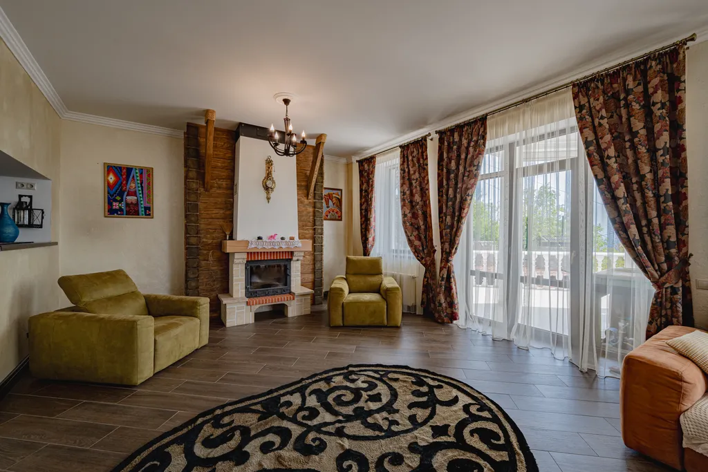 Красивый дом Азазель с сауной и с видом на море и горы