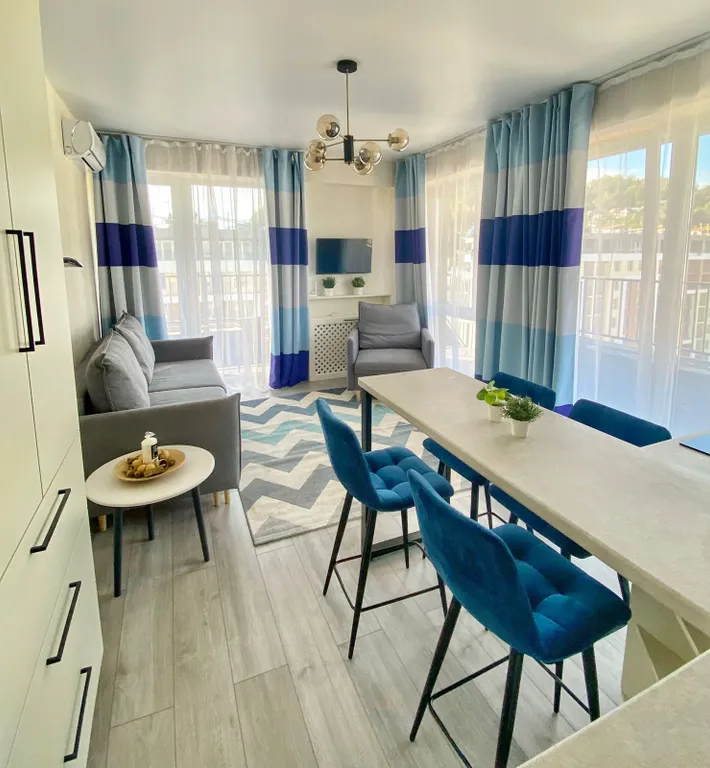 Студия на берегу моря с шикарным видом